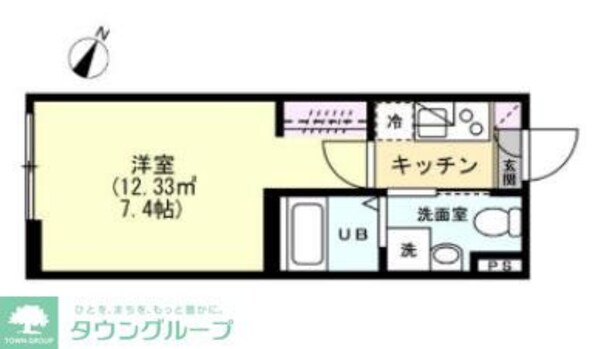WithFun小田急相模原駅前の物件間取画像